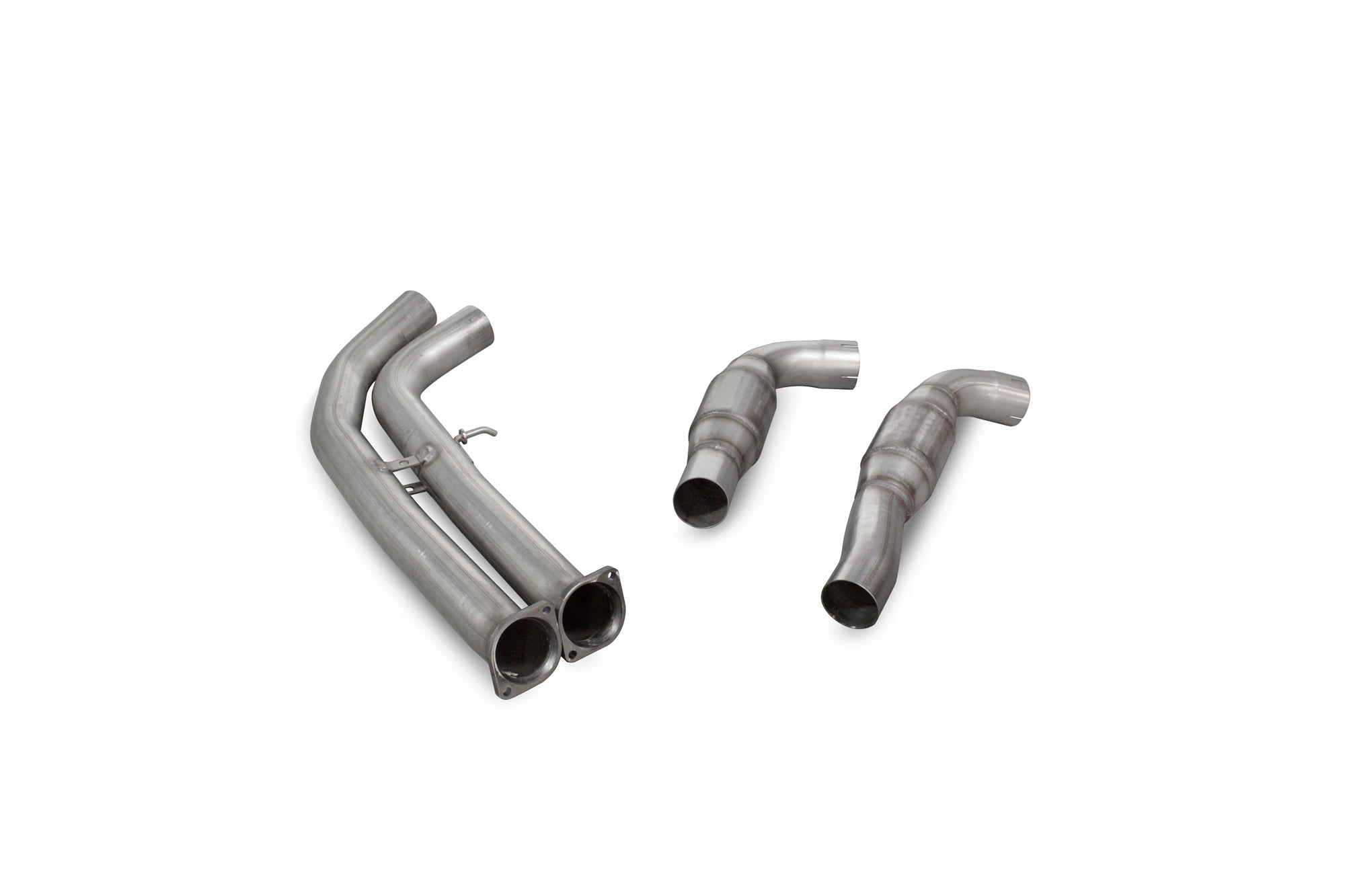 BMW F80 M3 / M4 F82 F83 Secondary high flow sports catalyst section - Scorpion