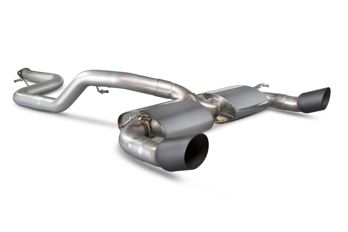 Ford Focus MK2 RS Non-resonated cat-back system - Scorpion
