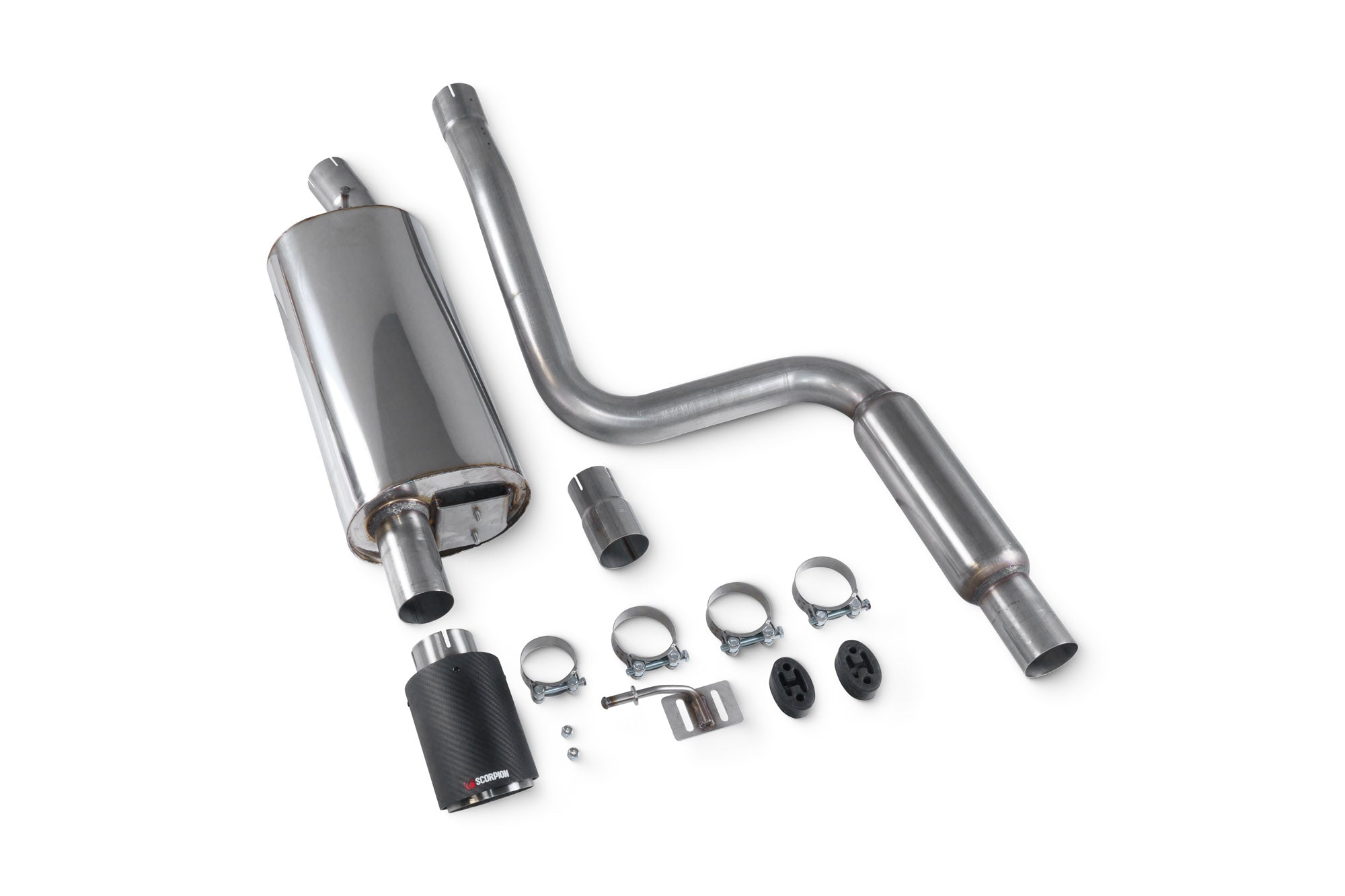 Ford Fiesta ST150 Resonated cat-back System - Scorpion