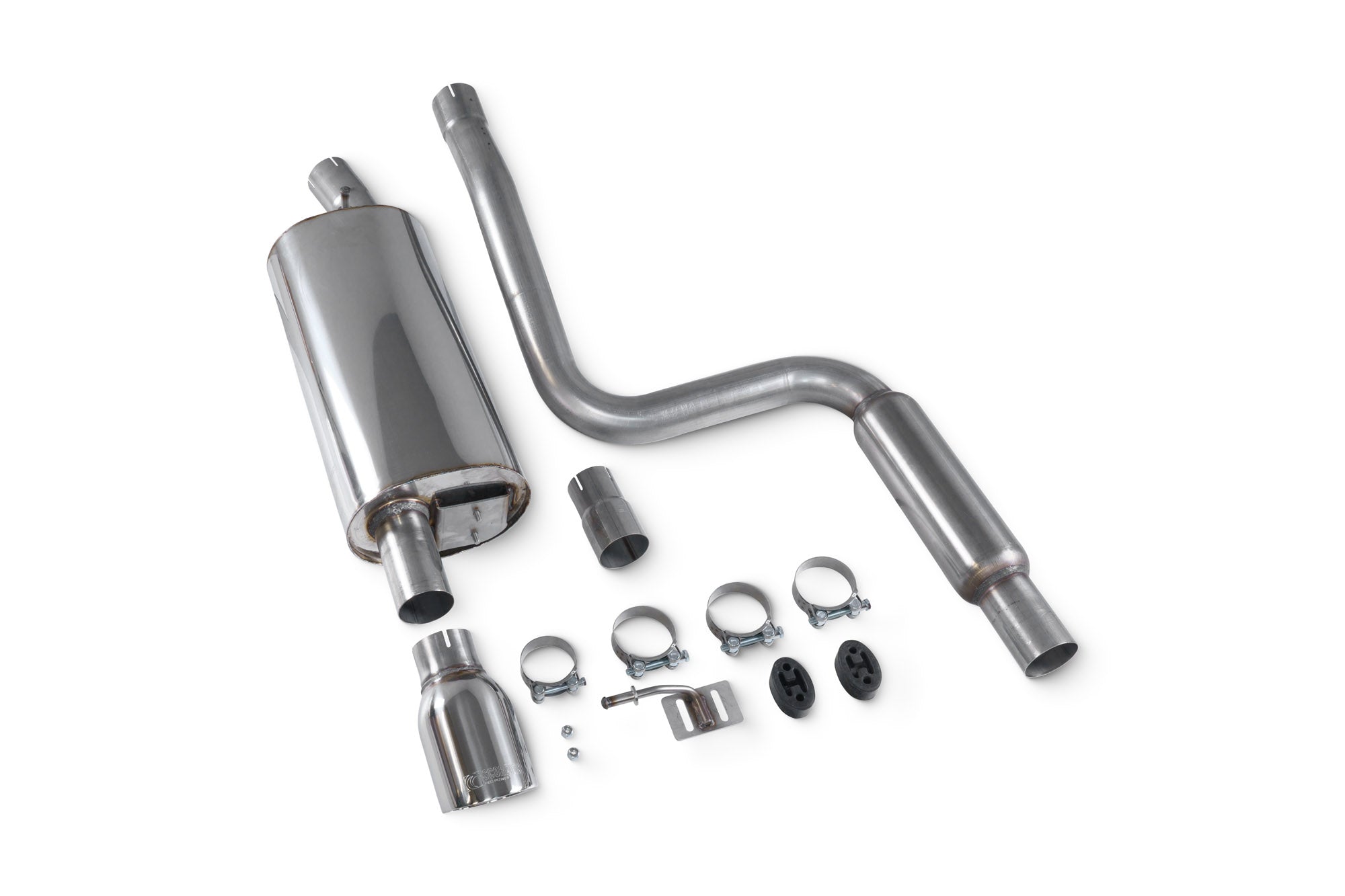 Ford Fiesta ST150 Resonated cat-back System - Scorpion