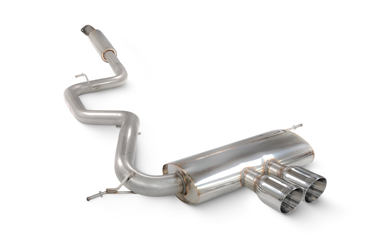 Ford Focus MK3 ST 250 Hatch Non GPF Model Only Resonated cat-back system - Scorpion