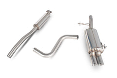 Ford Fiesta ST 180 76mm/3 Resonated cat-back system - Scorpion