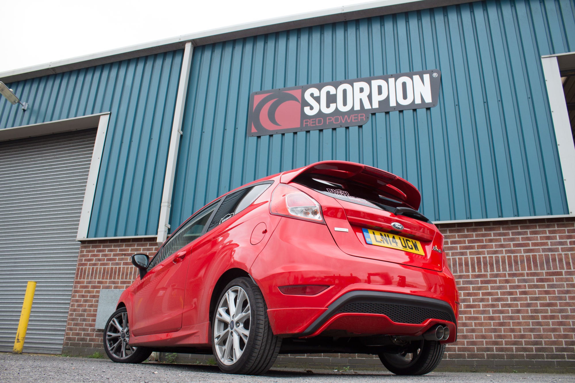 Ford Fiesta Ecoboost 1.0T 100,125 & 140 PS Resonated cat-back system - Scorpion