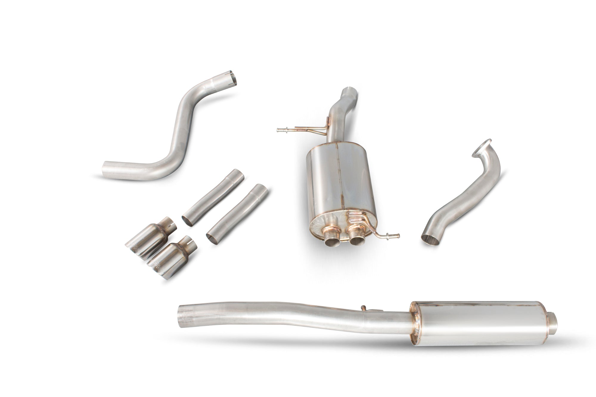 Ford Fiesta Ecoboost 1.0T 100,125 & 140 PS Resonated cat-back system - Scorpion