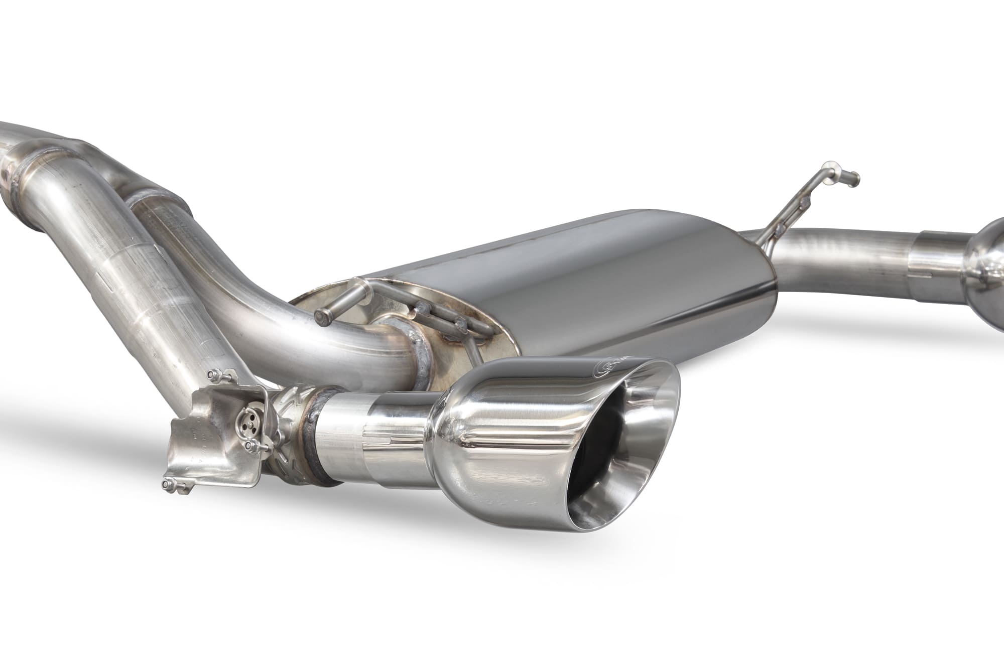 Ford Focus MK3 RS Non GPF Model Only Cat-back system with electronic valve - Scorpion