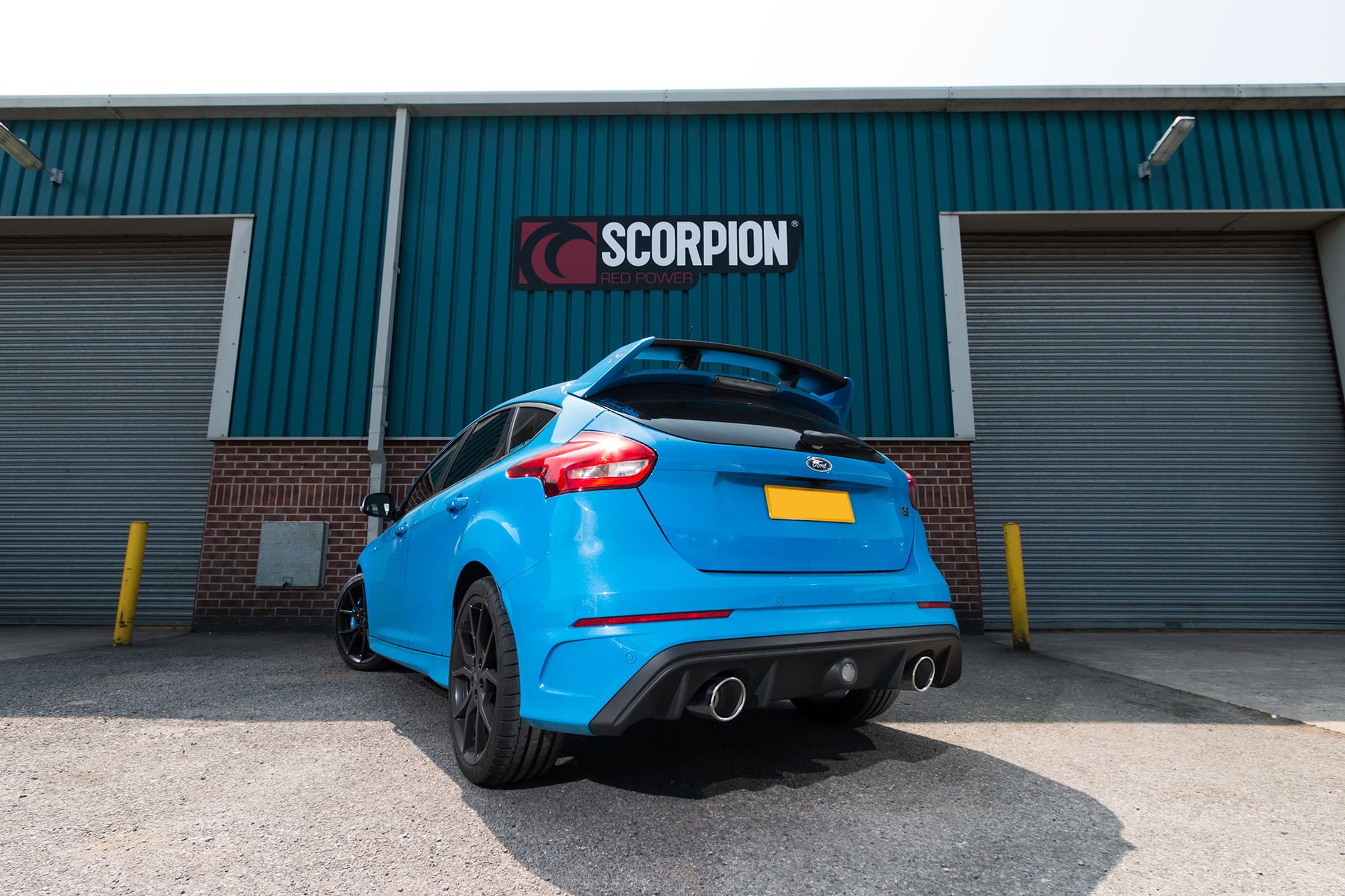 Ford Focus MK3 RS Non GPF Model Only Cat-back system with electronic valve - Scorpion