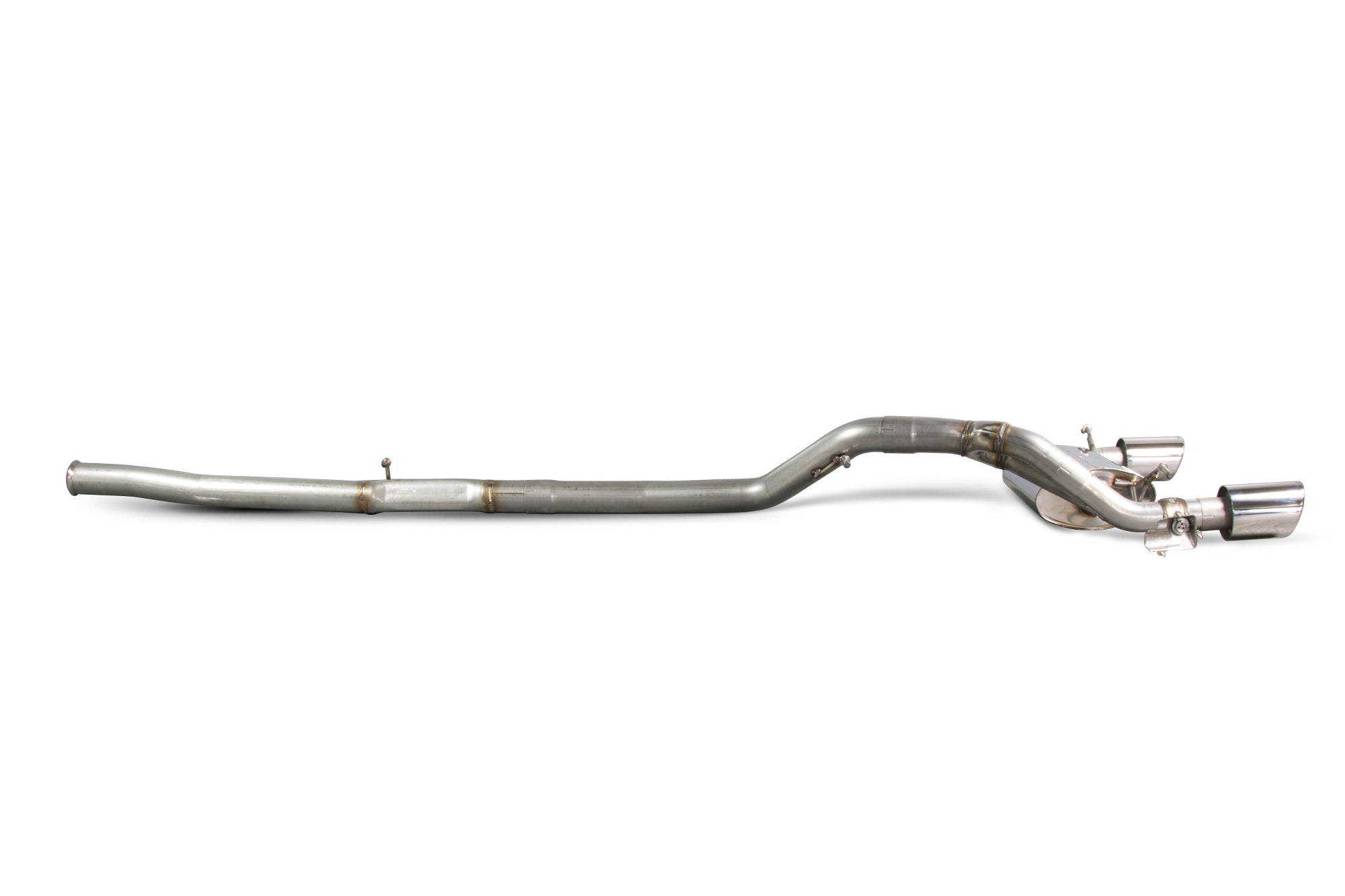 Ford Focus MK3 RS Non GPF Model Only Cat-back system with electronic valve - Scorpion