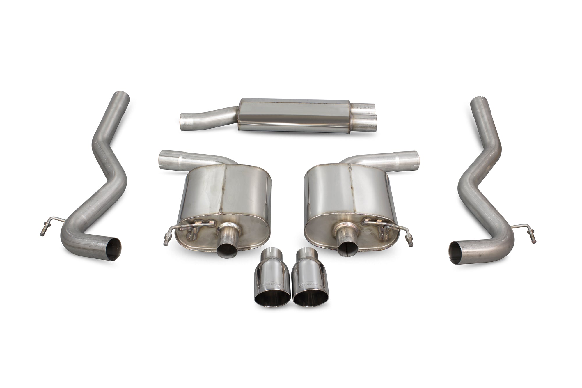 Ford Mustang 2.3T Non GPF Model Only Resonated cat-back system - Scorpion