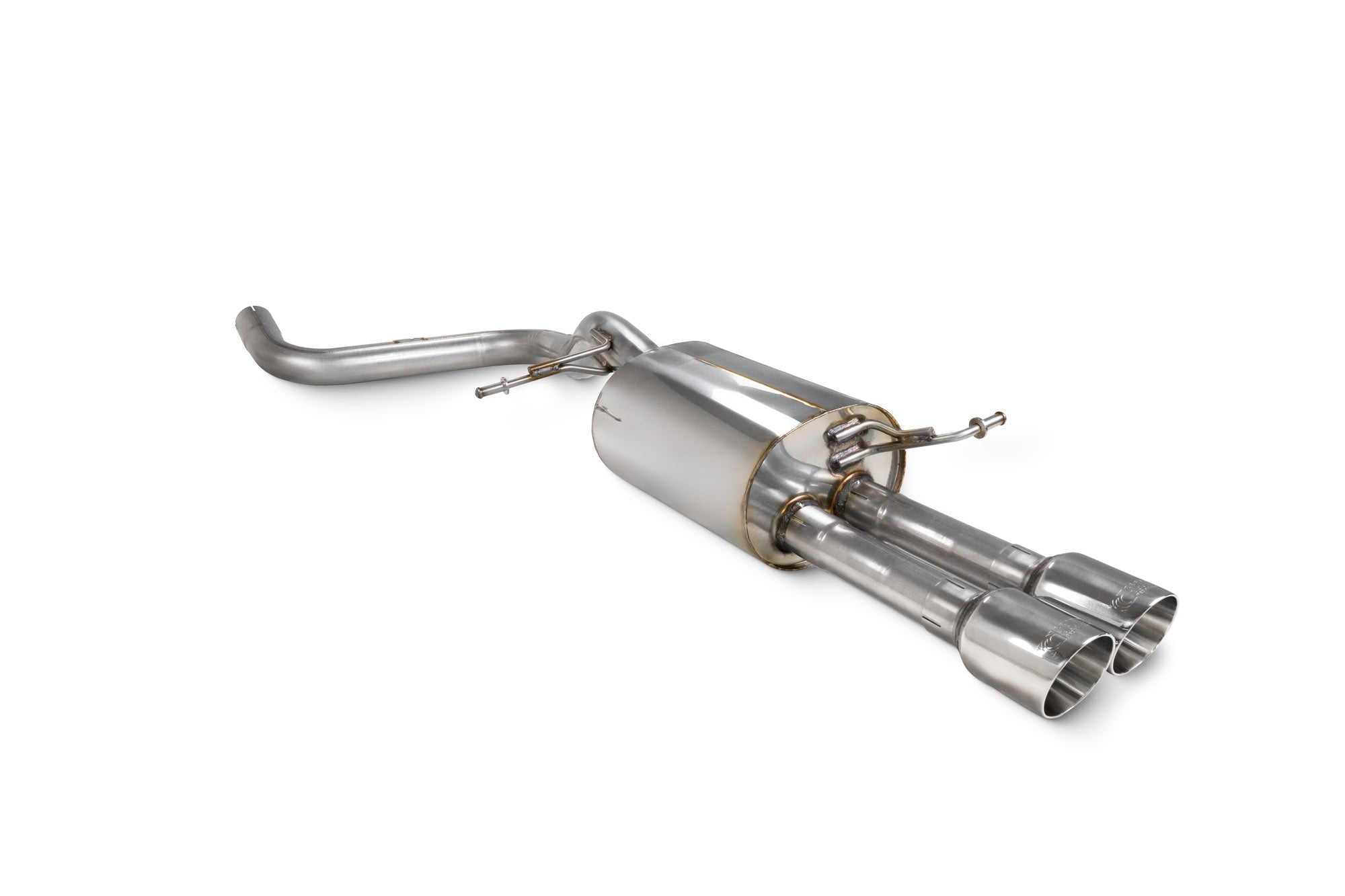 Ford Fiesta Ecoboost 1.0T (Fits cars with standard base valance) Rear silencer only - Scorpion