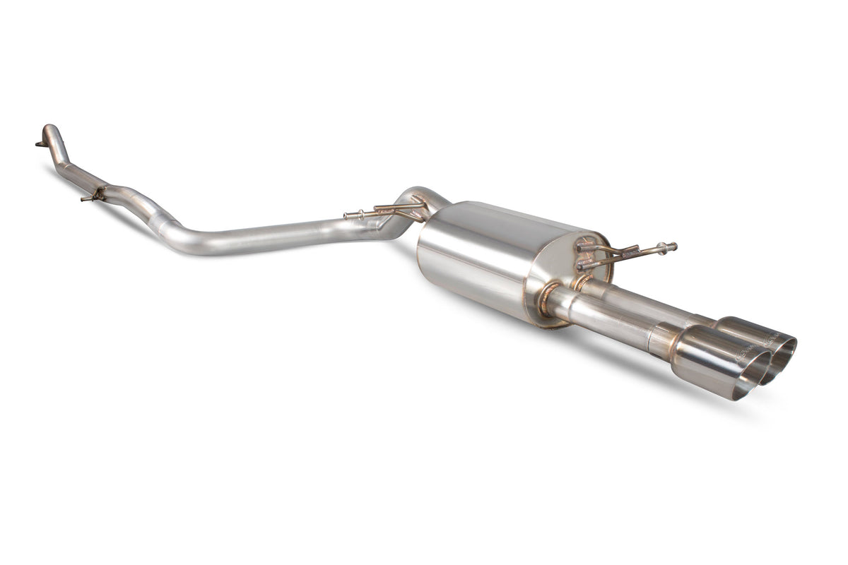 Ford Fiesta Ecoboost 1.0T 100,125 & 140 PS Non-resonated cat-back system - Scorpion