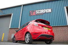 Ford Fiesta Ecoboost 1.0T 100,125 & 140 PS Non-resonated cat-back system - Scorpion