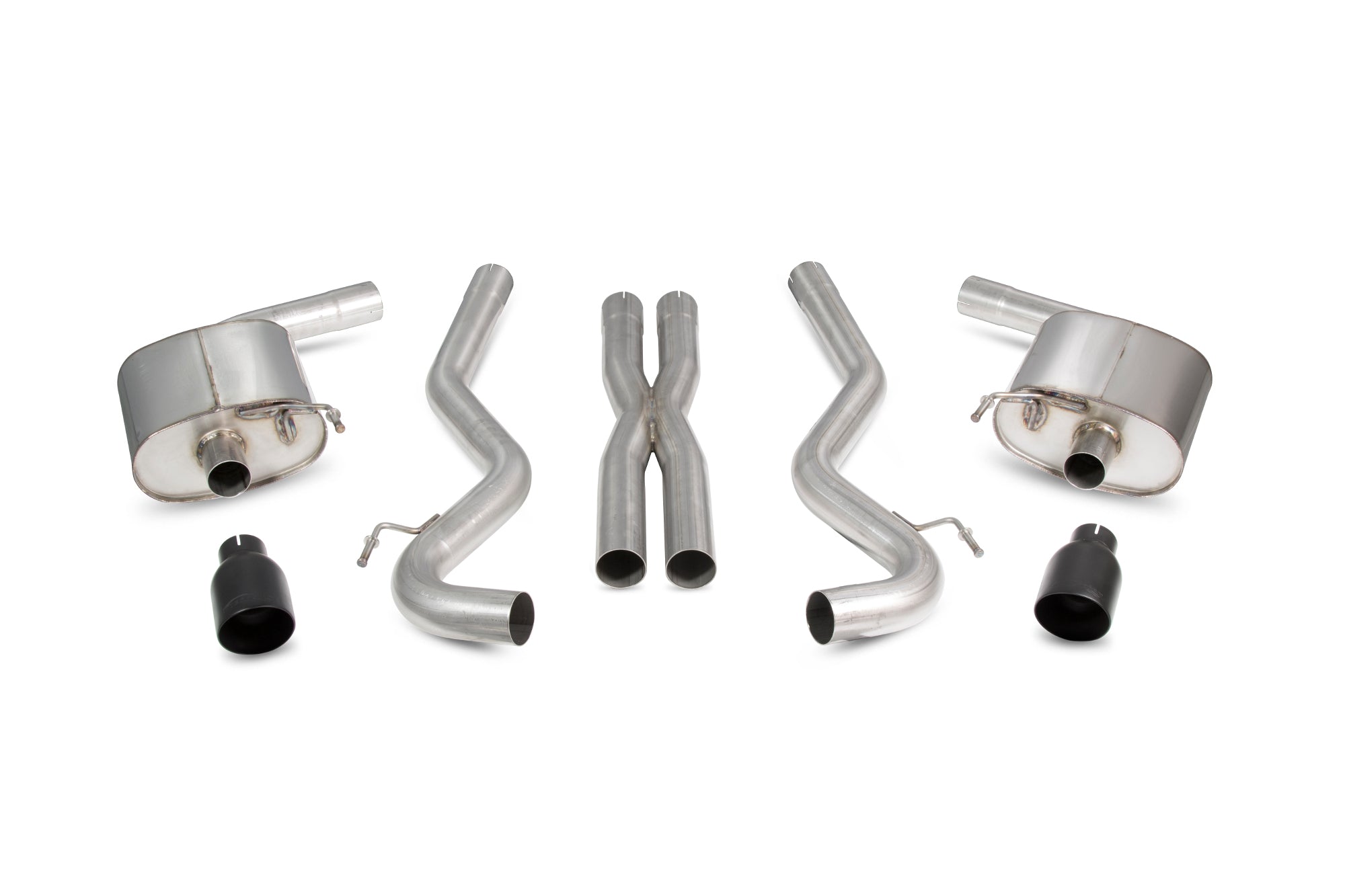 Ford Mustang 5.0 V8 GT Non GPF Model Only Non-resonated cat-back system - Scorpion