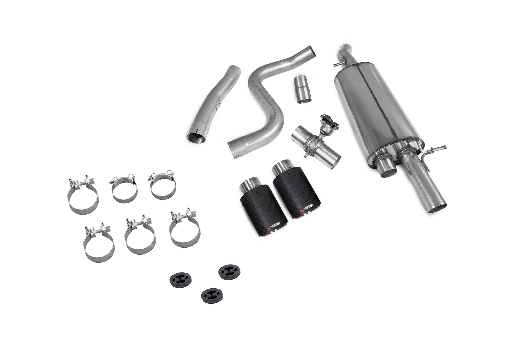 Ford Puma ST GPF-Back system with electronic valve - Scorpion