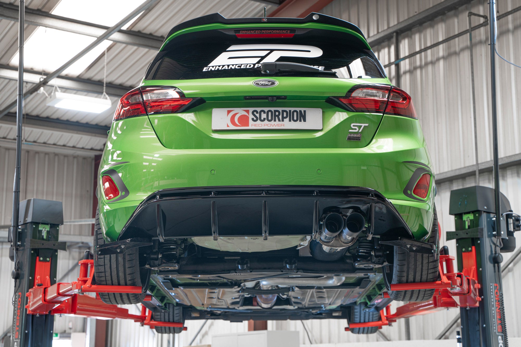 Ford Fiesta ST MK8.5 GPF-Back system non-valved - Scorpion