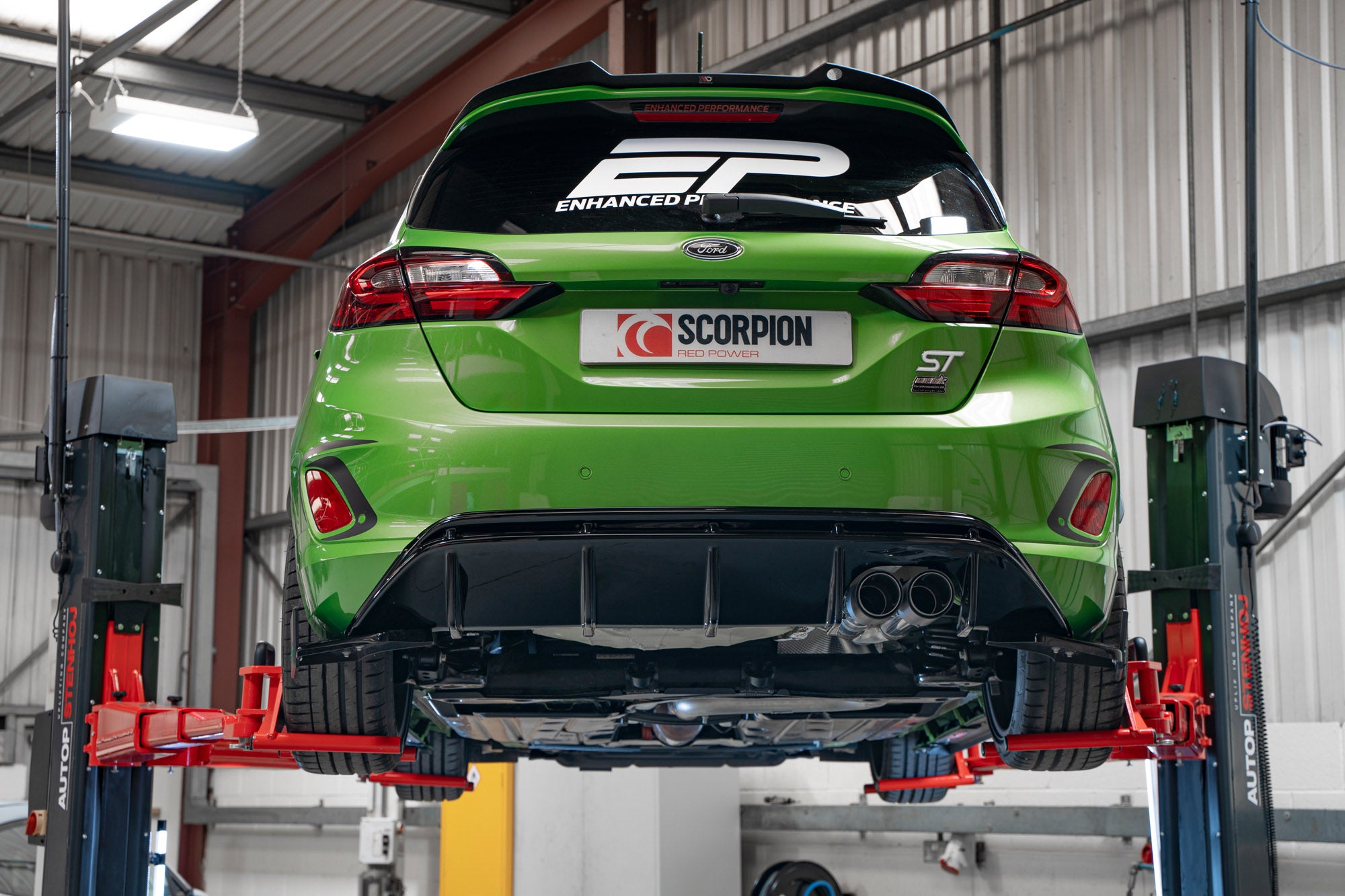 Ford Fiesta ST MK8.5 Predator GPF-Back system non-valved - Scorpion