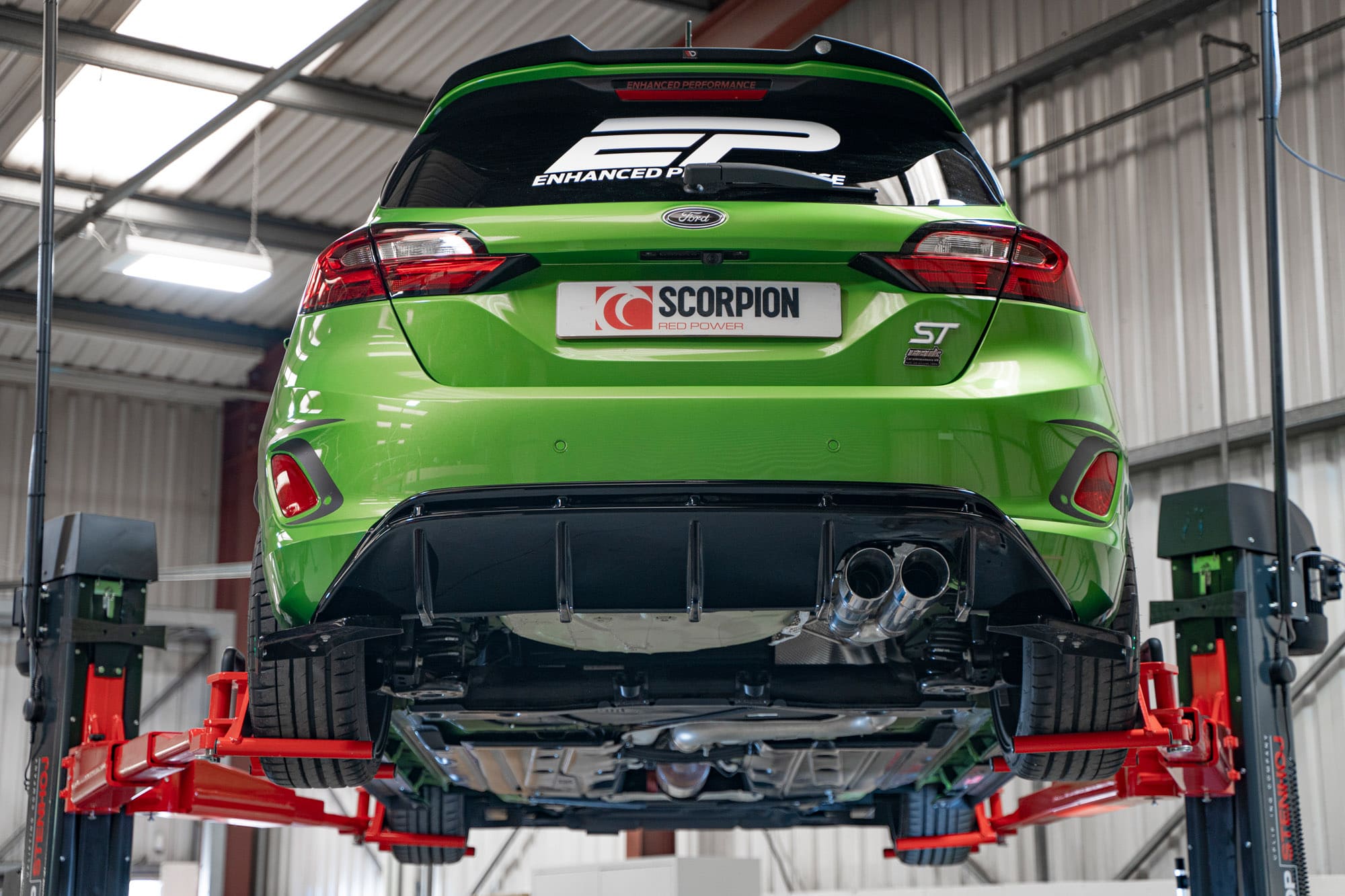 Ford Fiesta ST MK8.5 Predator GPF-Back system non-valved - Scorpion