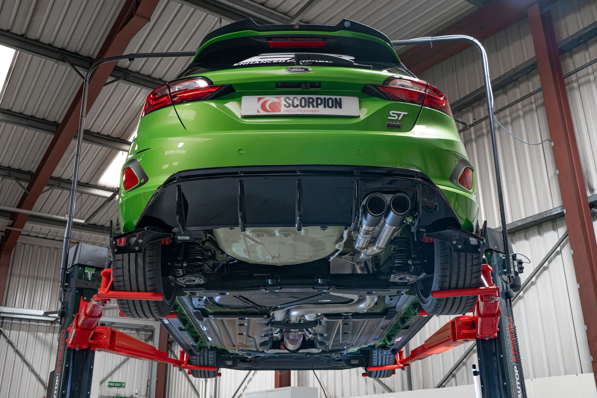 Ford Fiesta ST MK8 (Pre September 2020) Predator GPF-back system with electronic valve - Scorpion