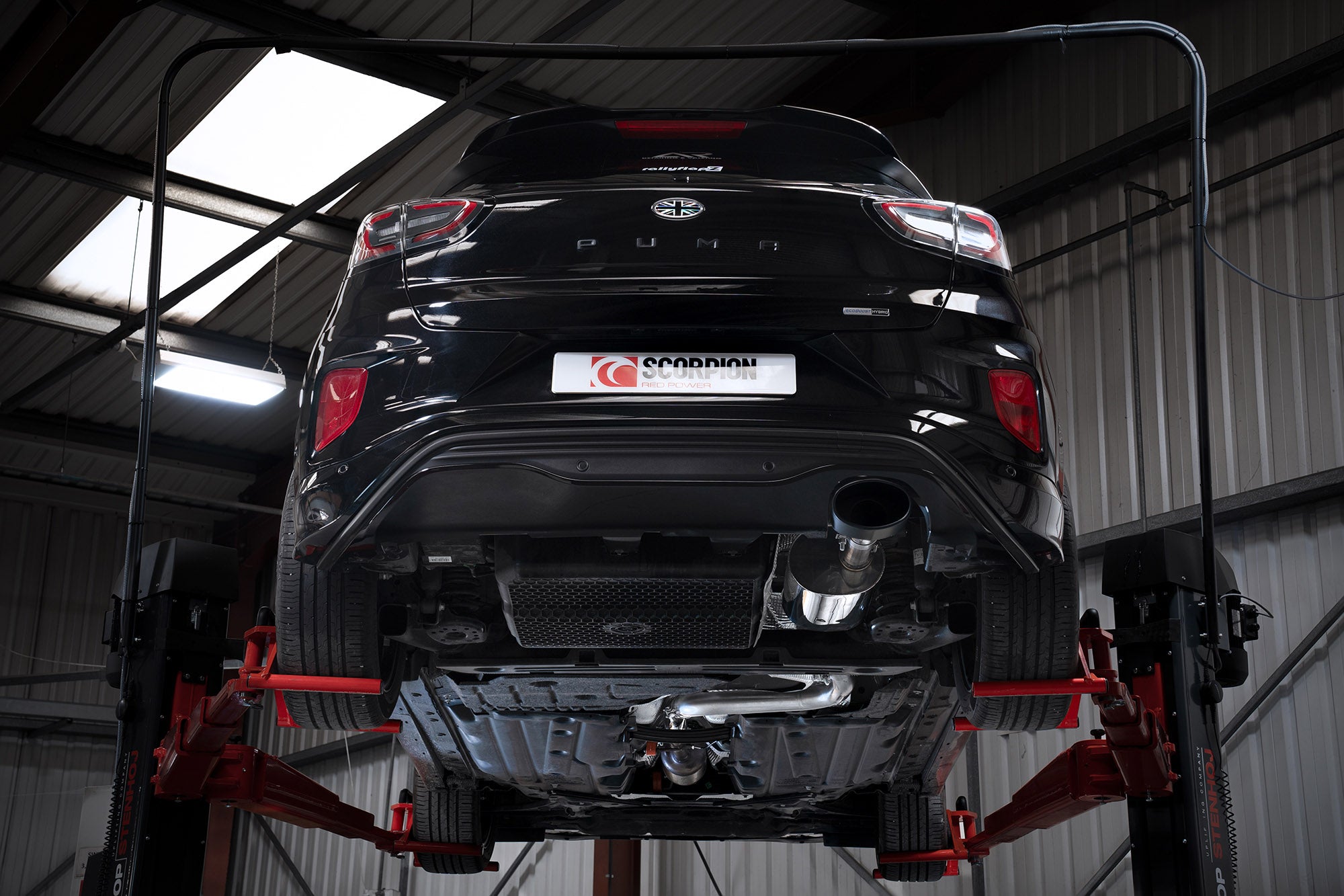Ford Puma ST-Line X Non-resonated GPF Back System - Scorpion
