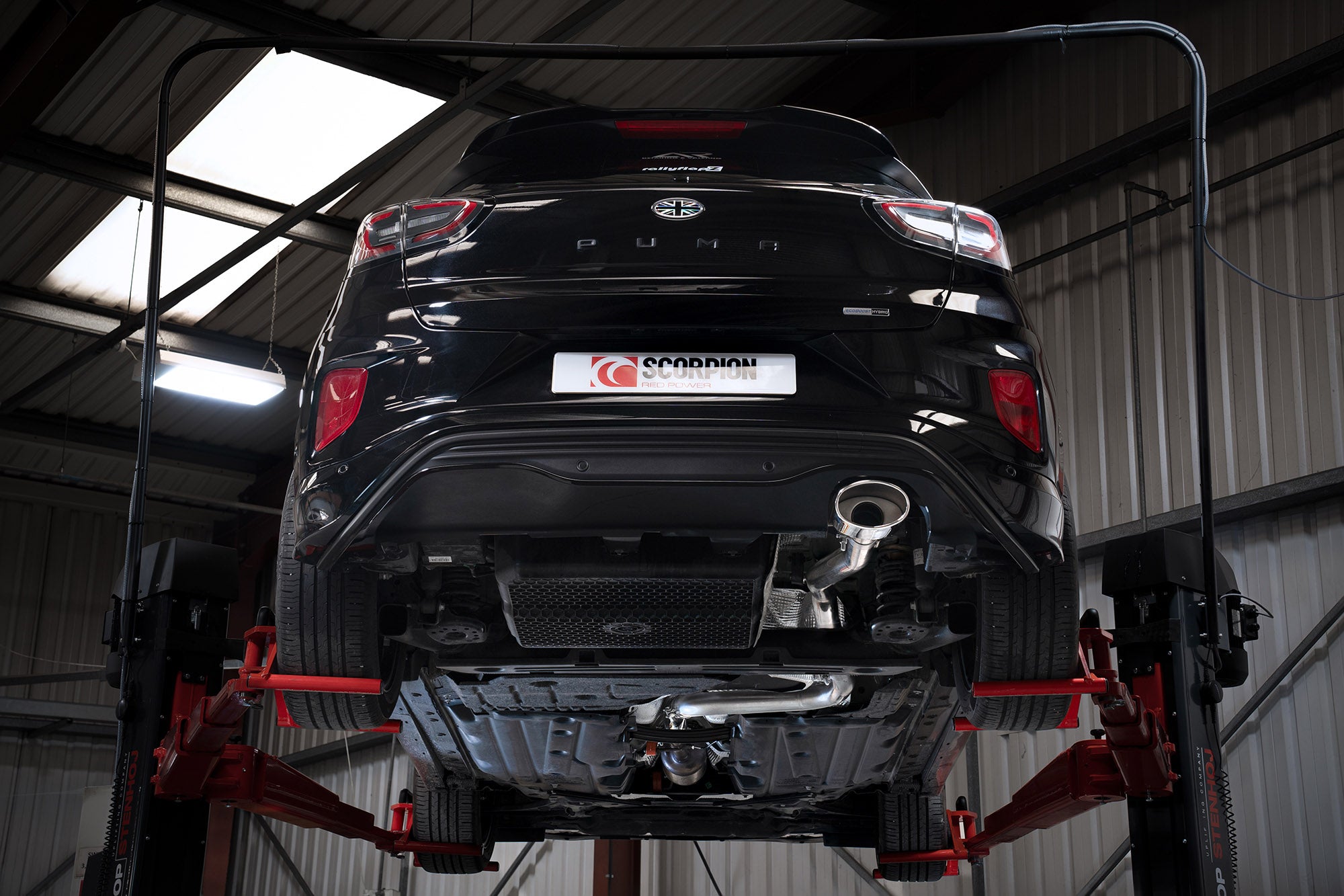 Ford Puma ST-Line X Non-resonated GPF Back Predator System - Scorpion