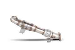 Ford Focus MK3 ST 250 Hatch & Estate Non GPF Model Only Downpipe with high flow sports catalyst - Scorpion