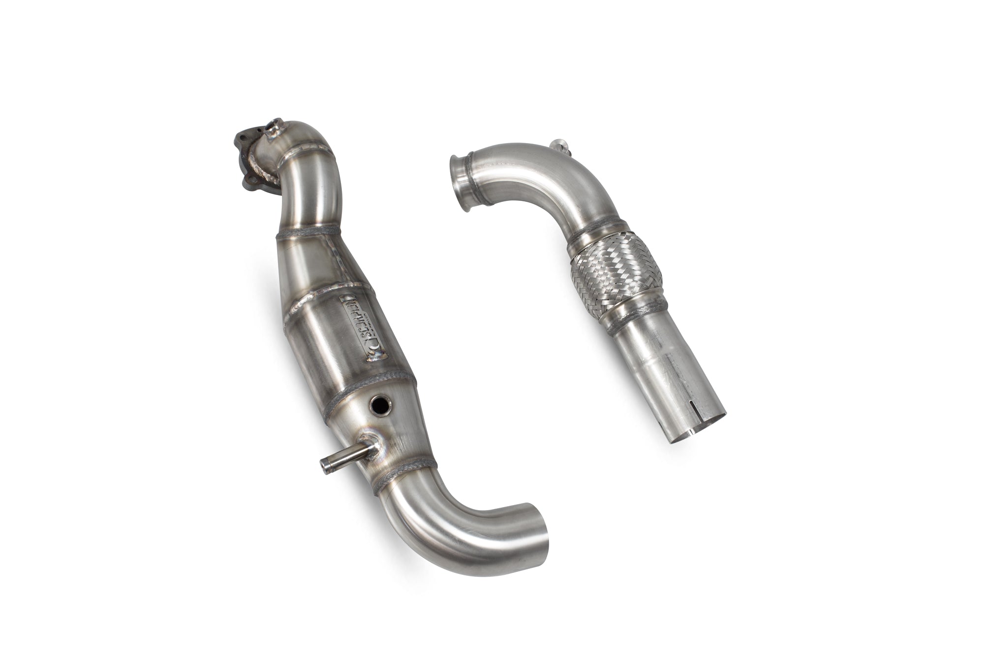 Ford Fiesta ST-Line 1.0T Non GPF Model Only Downpipe with high flow sports catalyst - Scorpion