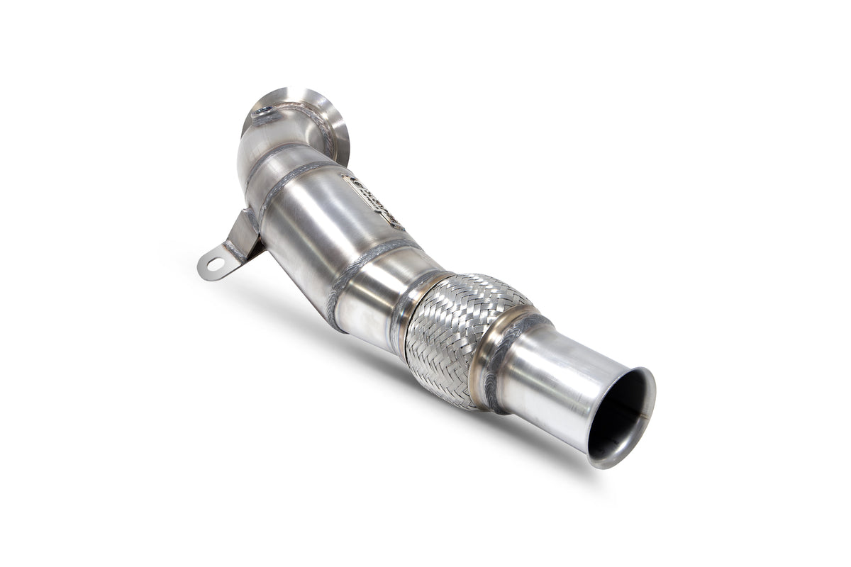 Ford Fiesta ST MK8 18-24 / Puma ST MK2 20- Downpipe with a high flow sports catalyst - Scorpion