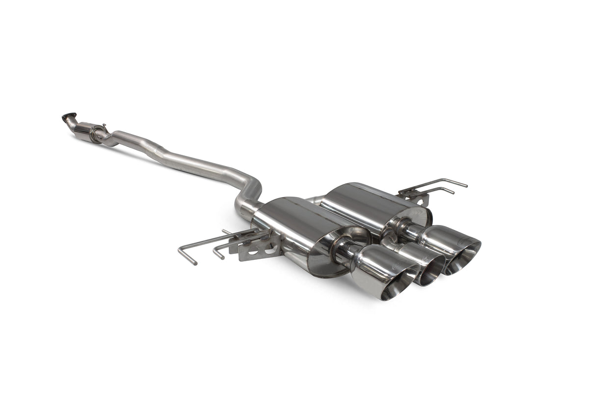 Honda Civic Type R FK8 L/H Drive Part-resonated flex-back system - Scorpion