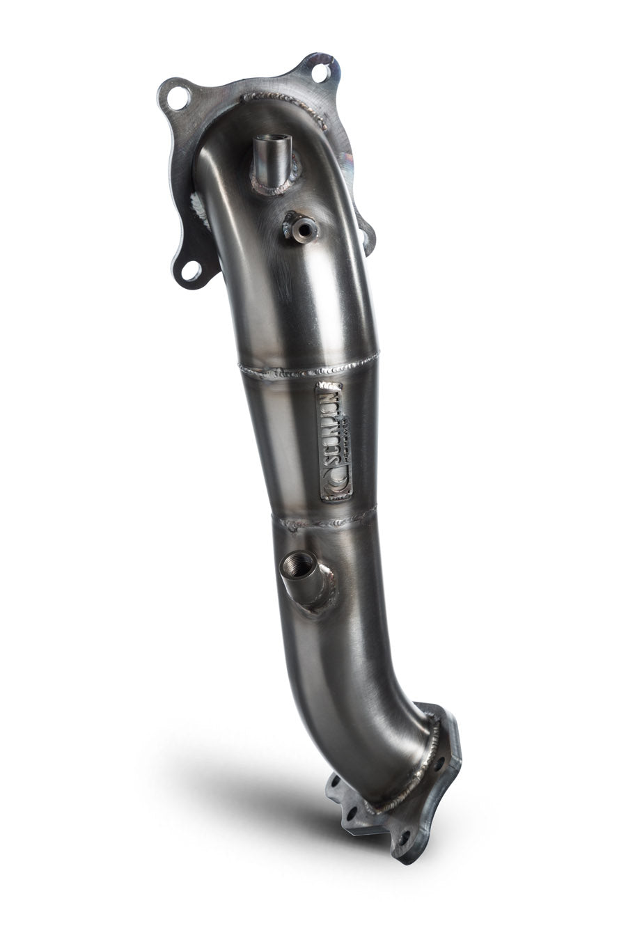 Honda Civic Type R FK8 GPF and Non-GPF models Downpipe with a high flow sports catalyst - Scorpion