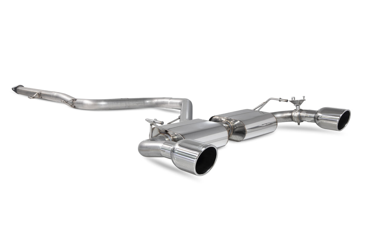 Hyundai i30N Performance Non GPF Model Only Non-resonated cat-back with electronic valve - Scorpion