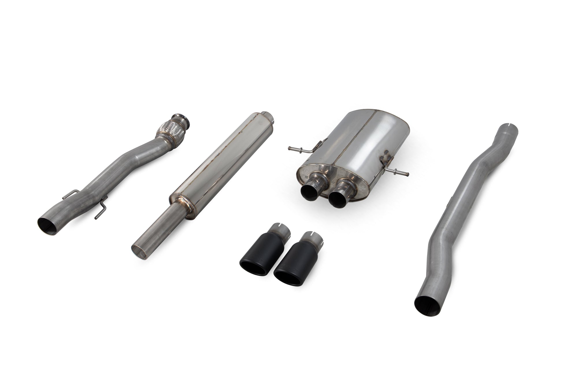 Mini Cooper S R56 / R57 / R58 / R59 Resonated cat-back system - Scorpion