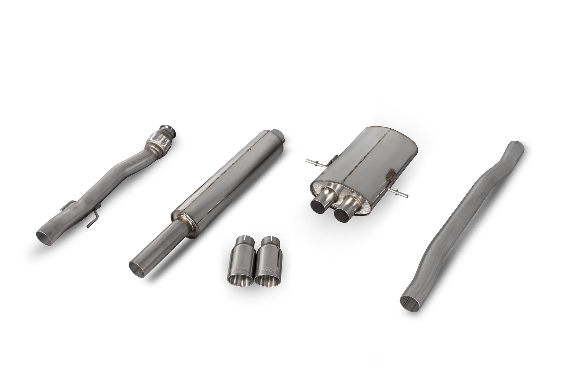Mini Cooper S R56 / R57 / R58 / R59 Resonated cat-back system - Scorpion