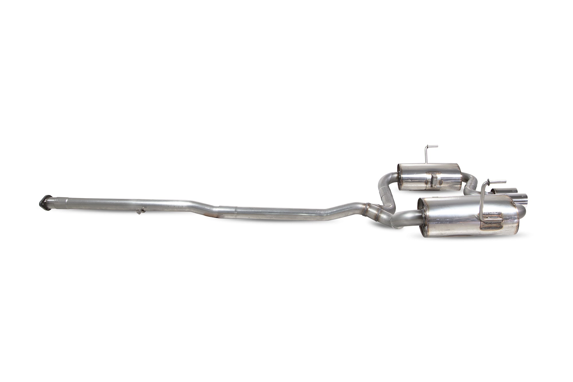 Mini Cooper S R52/R53 Resonated cat-back system - Scorpion