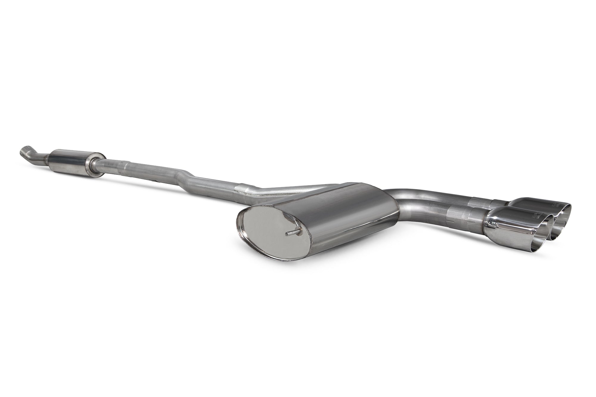 Mini Mini Cooper S F55, Non GPF Model Resonated cat-back system - Scorpion