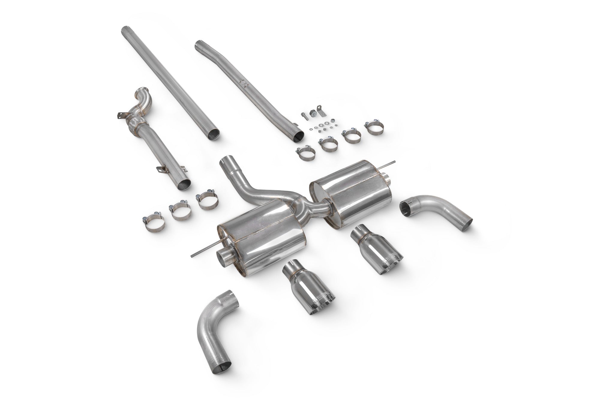 Mini Countryman R60/Paceman R61 Cooper S All4 Non-resonated cat-back system - Scorpion