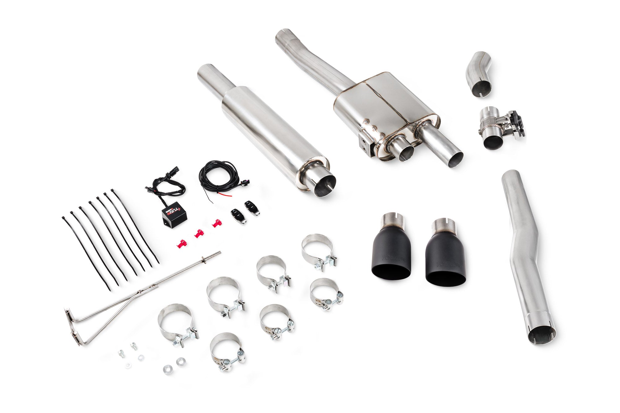 Mini Cooper S F56, Non-GPF Model Only TunR Resonated cat-back system with valve - Scorpion