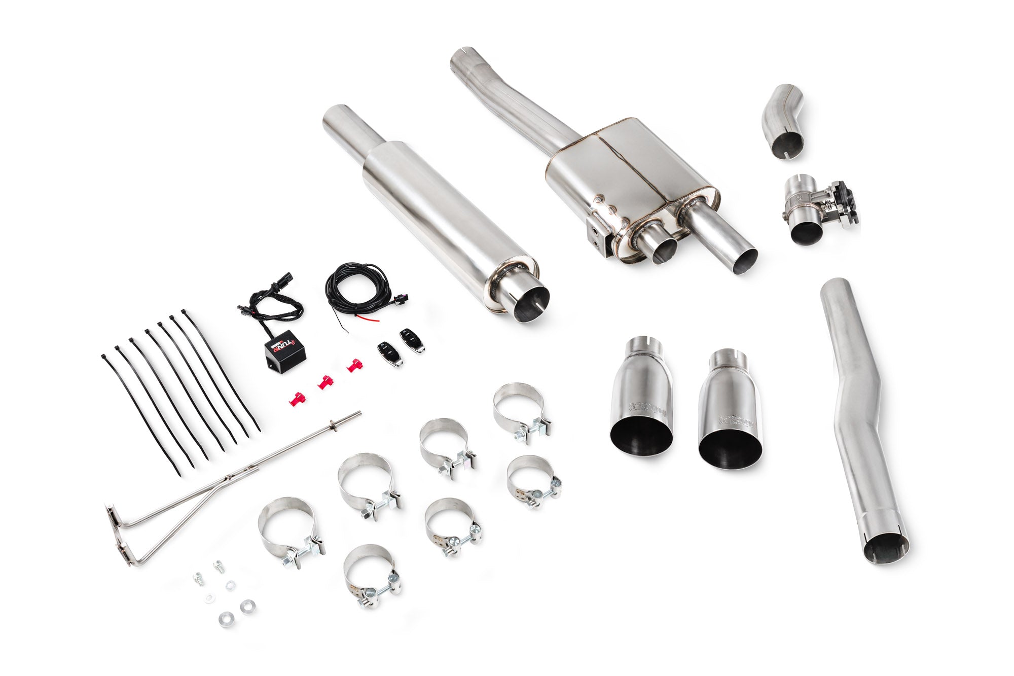 Mini Cooper S F56, Non-GPF Model Only TunR Resonated cat-back system with valve - Scorpion