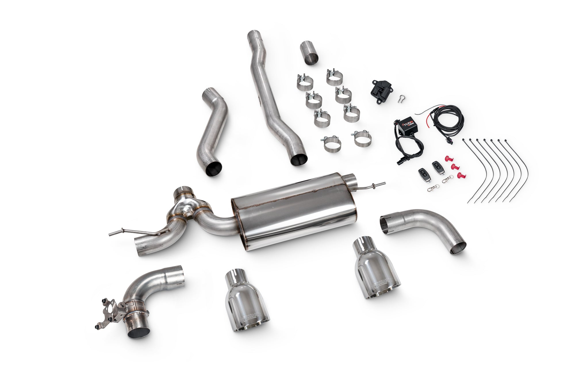 Mini Clubman F54 Cooper S 19-On Excludes JCW and ALL4 models TunR GPF-Back System - Scorpion