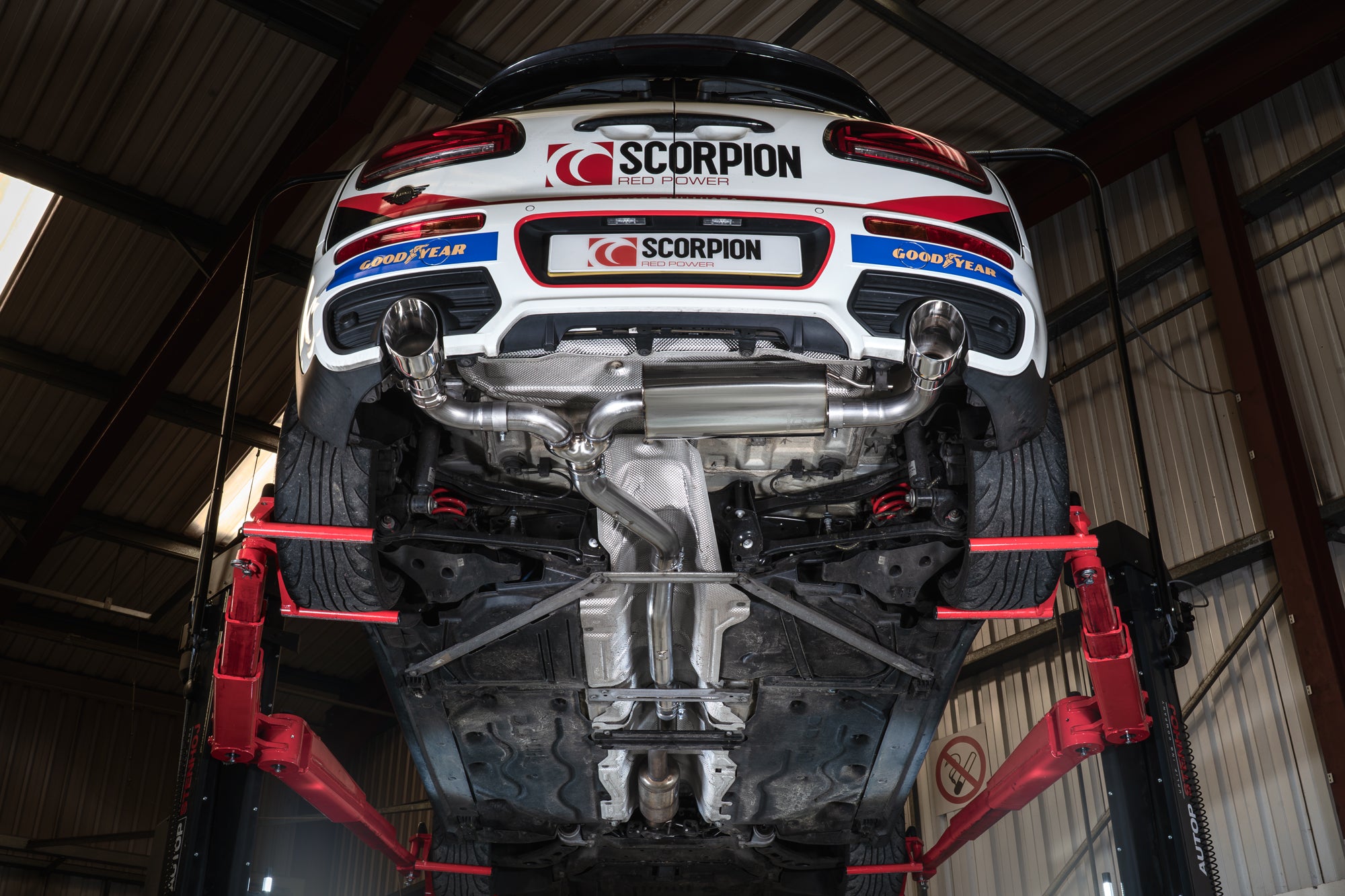 Mini Clubman F54 Cooper S 19-On Excludes JCW and ALL4 models TunR GPF-Back System - Scorpion