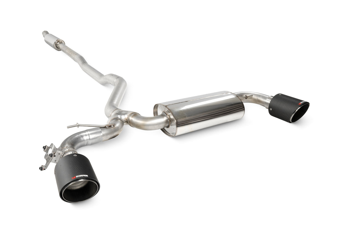 Mini Clubman F54 Cooper S 15-18 Non GPF Models TunR Resonated Cat-Back System - Scorpion
