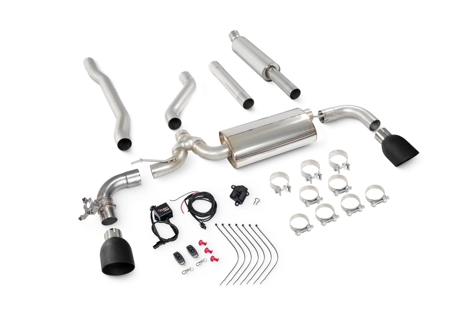 Mini Clubman F54 Cooper S 15-18 Non GPF Models TunR Resonated Cat-Back System - Scorpion
