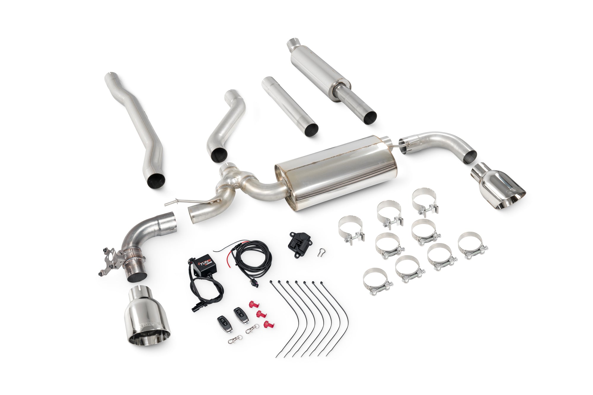 Mini Clubman F54 Cooper S 15-18 Non GPF Models TunR Resonated Cat-Back System - Scorpion
