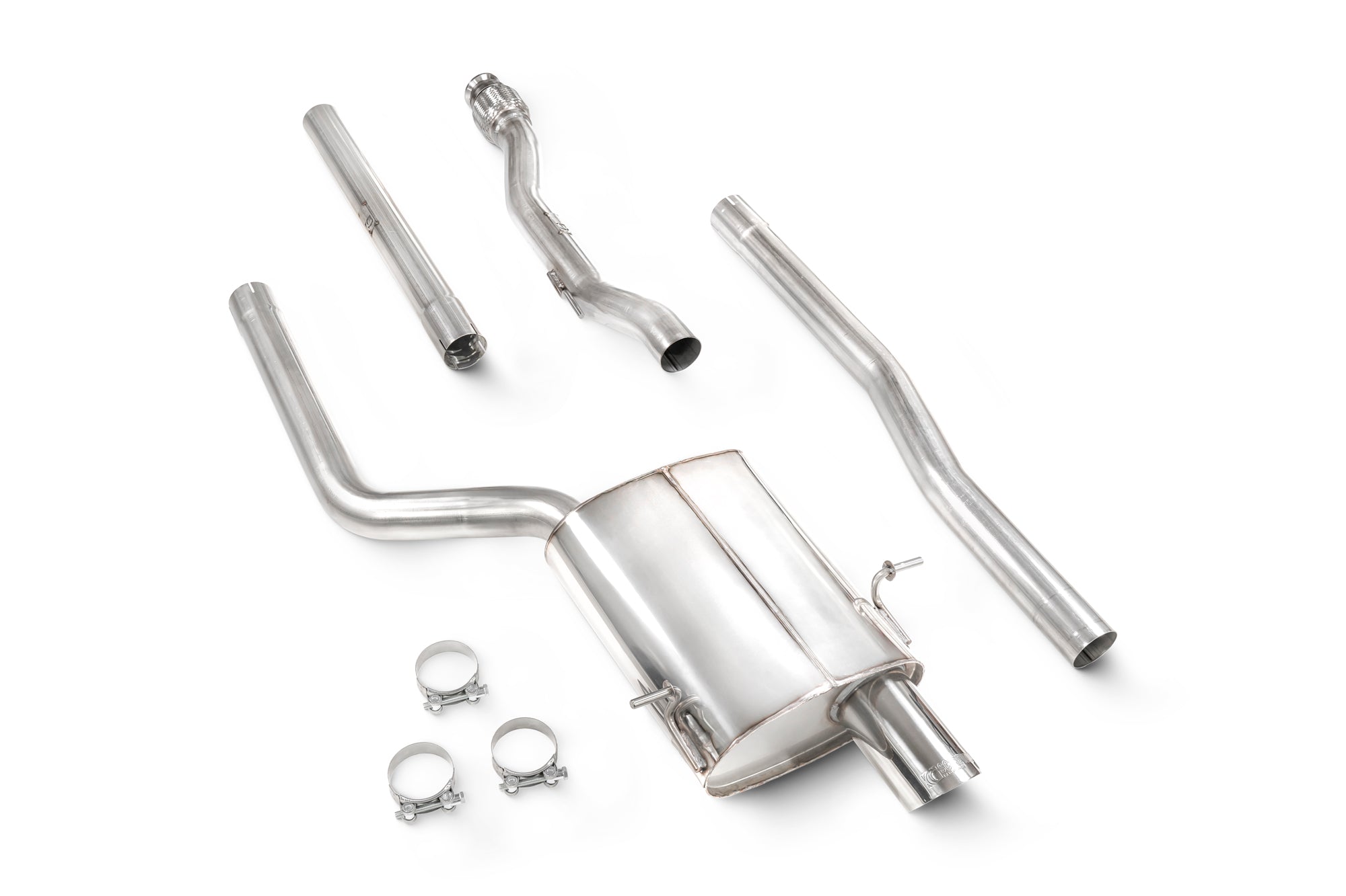 Mini One/Cooper R56 1.4 & 1.6 Non-resonated cat-back system - Scorpion