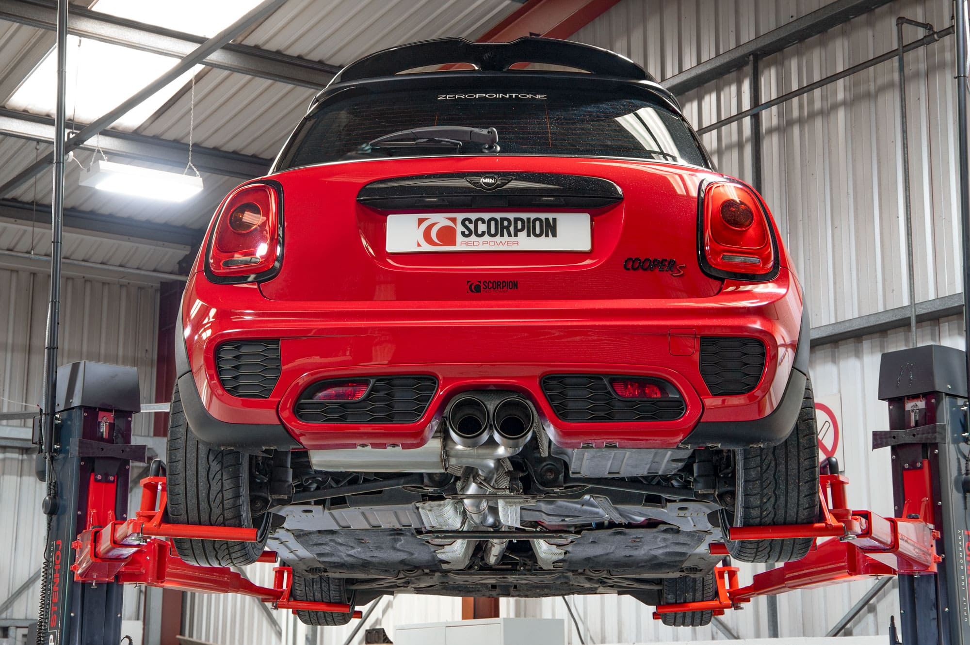 Mini Cooper S F56 3 Door Non GPF Model Only Non-resonated cat-back system - Scorpion