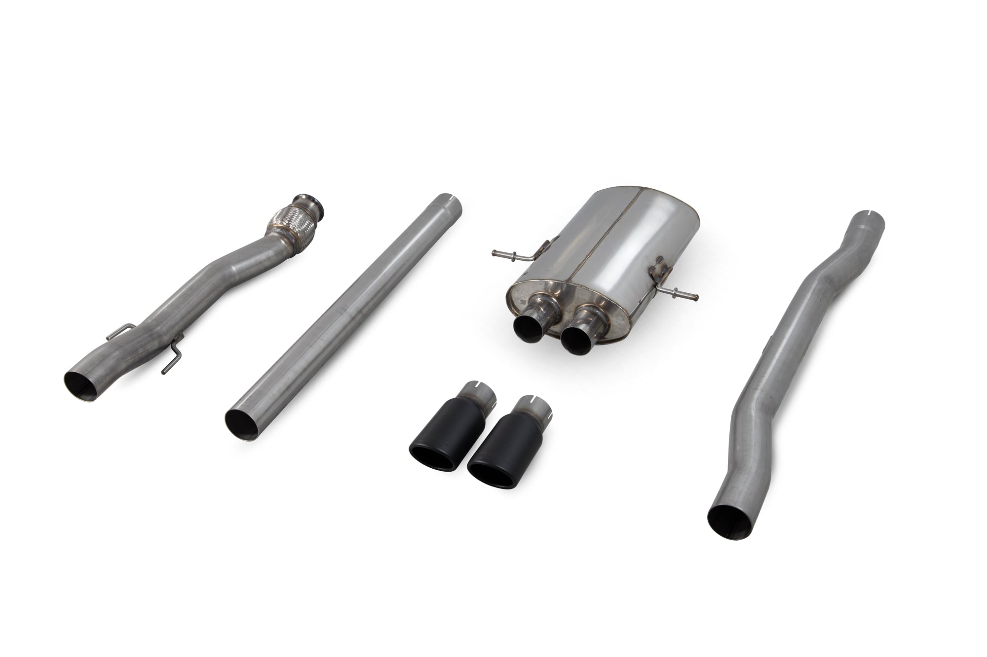 Mini Cooper S R56 / R57 / R58 / R59 Non-resonated cat-back system - Scorpion