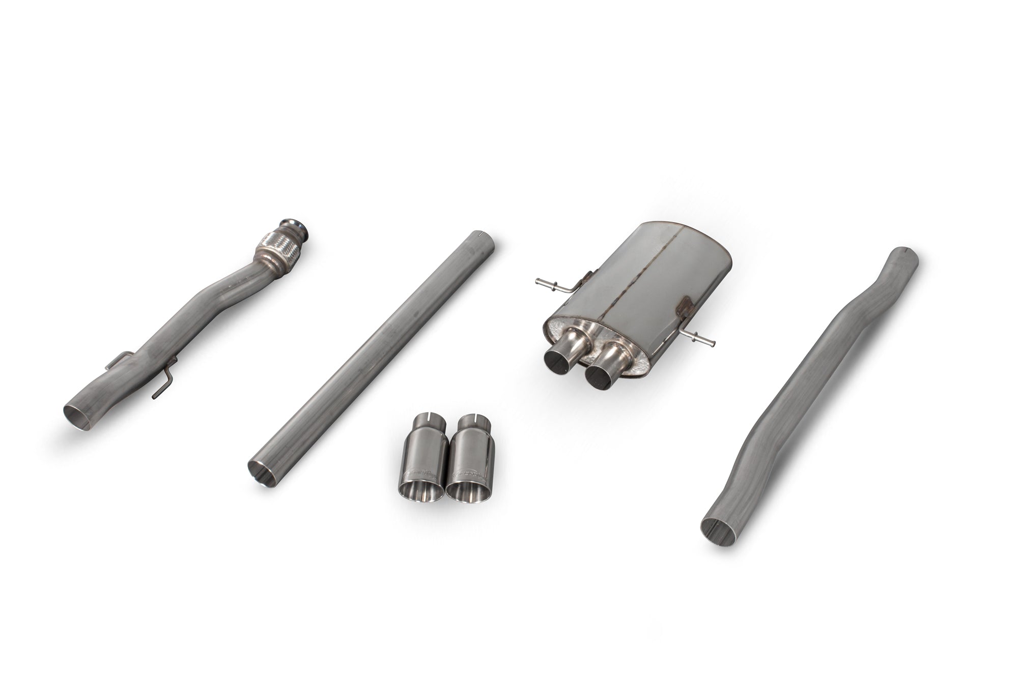 Mini Cooper S R56 / R57 / R58 / R59 Non-resonated cat-back system - Scorpion