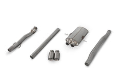 Mini Cooper S R56 / R57 / R58 / R59 Non-resonated cat-back system - Scorpion
