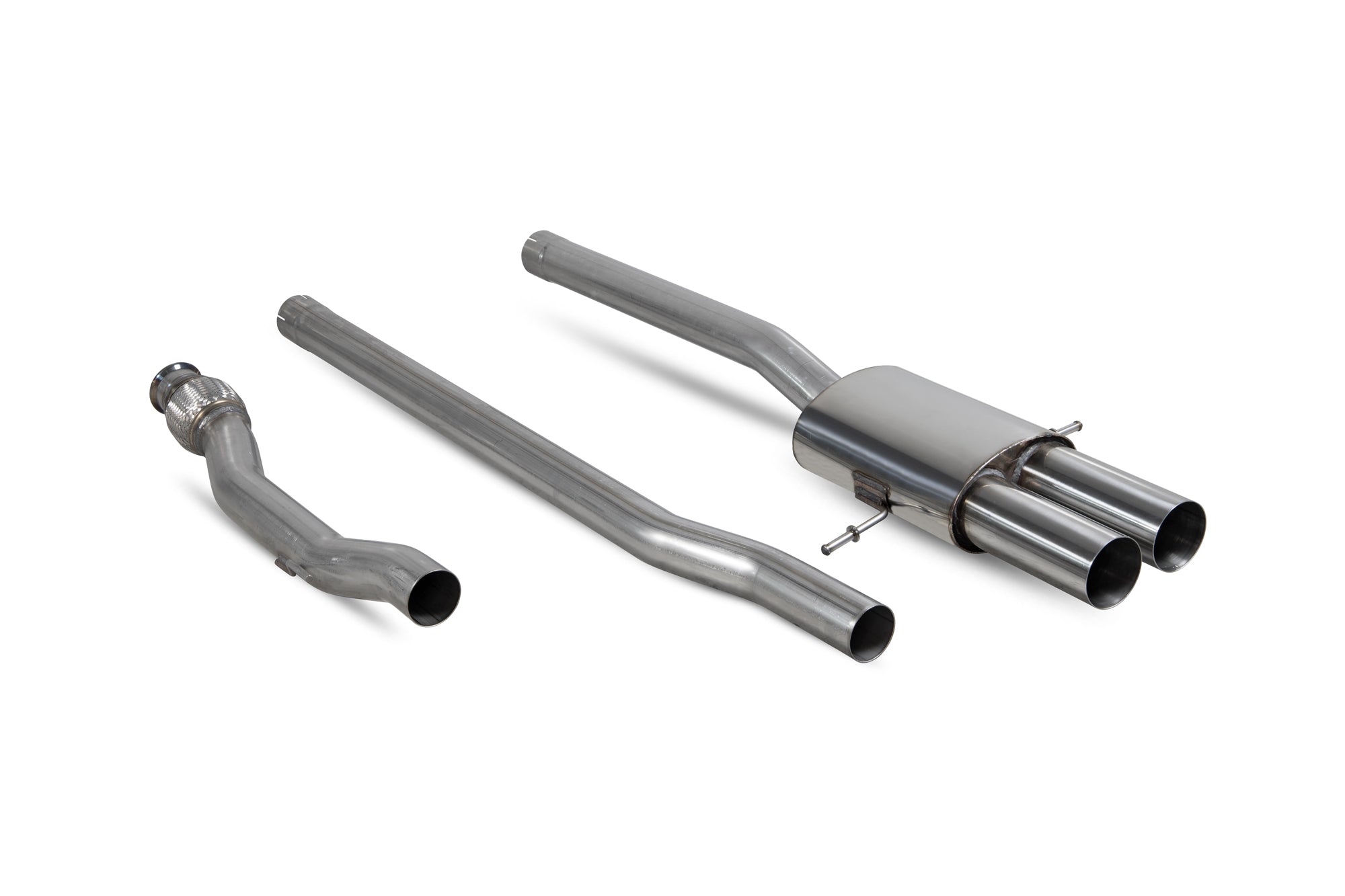 Mini Cooper S R56 / R57 / R58 / R59 Non-resonated Mini Challenge cat-back system - Scorpion