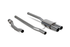 Mini Cooper S R56 / R57 / R58 / R59 Non-resonated Mini Challenge cat-back system - Scorpion
