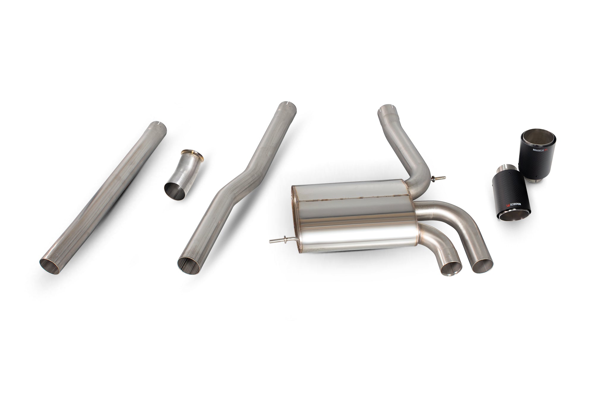 Mini Cooper S F56 (Non UK/Euro models) Non-resonated cat-back system - Scorpion