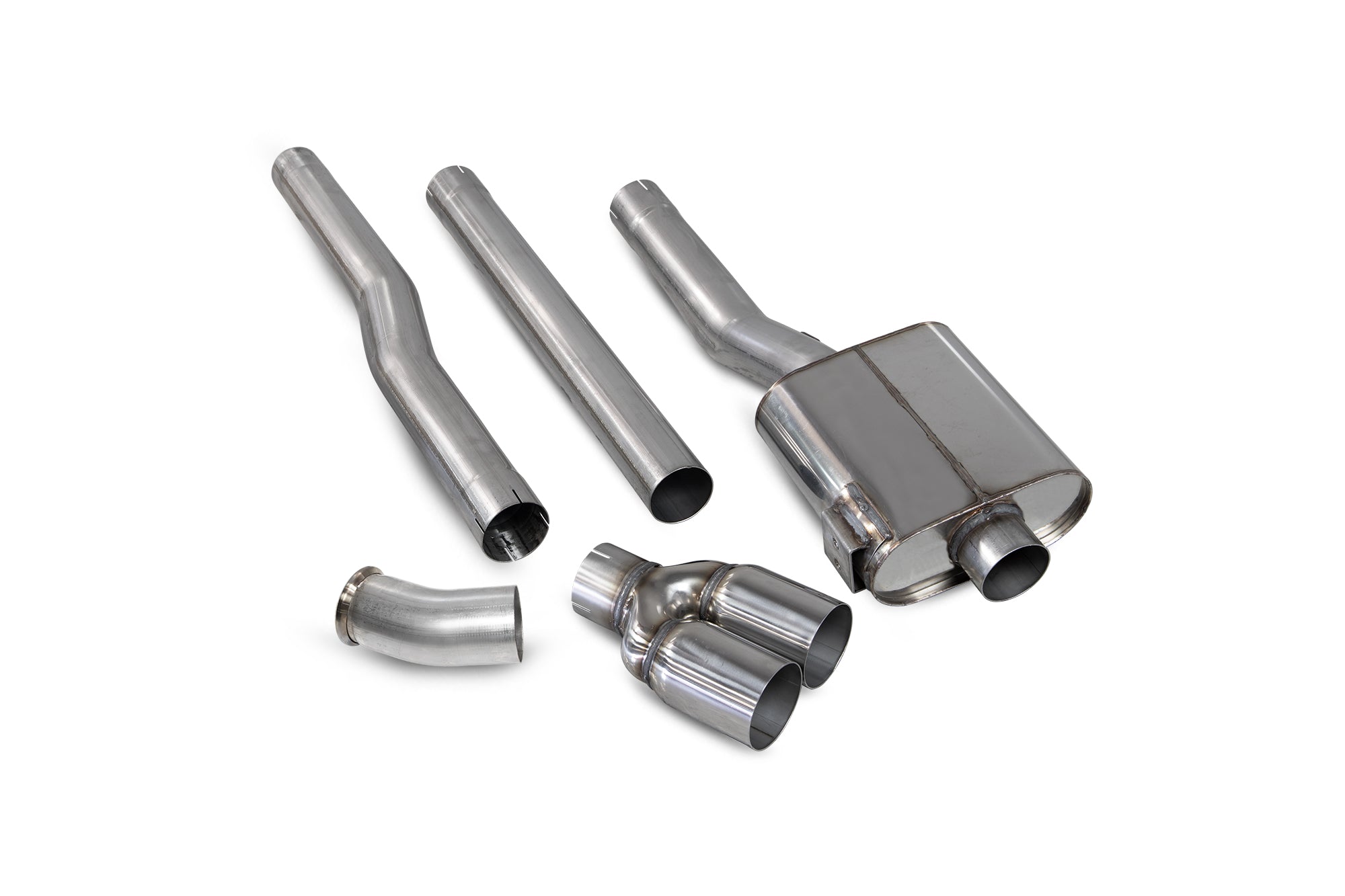 Mini Cooper S F56 (Non UK/Euro models) Non-resonated Mini Challenge cat-back system - Scorpion